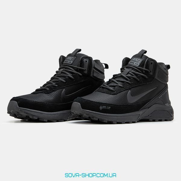 Чоловічі зимові кросівки Nike Rivah Fur Gore-Tex Black фото