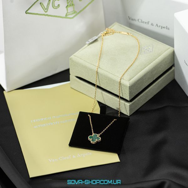 Набір підвіска, сережки, браслет Van Cleef & Arpels Premium фото