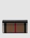 Кошелёк Burberry Credit Card Wallet Brown/Black Premium re-126785 фото 3