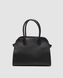 Жіноча сумка The Row Soft Margaux 26 Bag in Leather Black Premium re-126636 фото 2