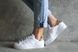 Жіночі кросівки Superstar Snake White Adidas 528m00 фото 4