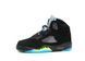 Мужские баскетбольные кроссовки Nike Air Jordan Retro 5 Black Blue Yellow re-8929 фото 1