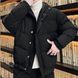 Топова чоловіча oversize куртка на зиму Колір: чорний re-3999 фото 1