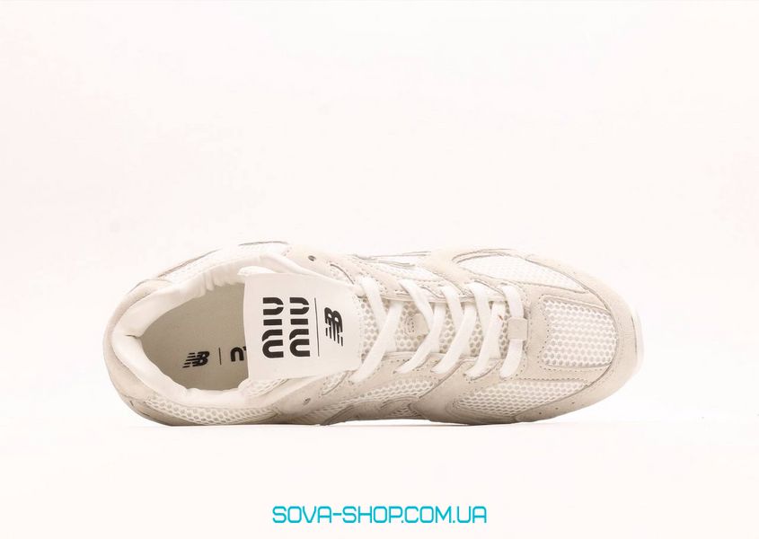 Жіночі кросівки New Balance x Miu Miu 530 SL Suede And Mesh фото