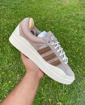 Жіночі кросівки Adidas Campus х Bad Bunny Chalky Brown фото