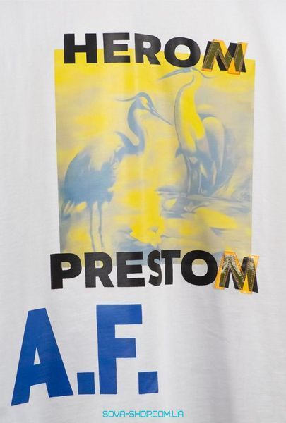 Унисекс Premium Футболка Heron Preston артикул F0037 фото