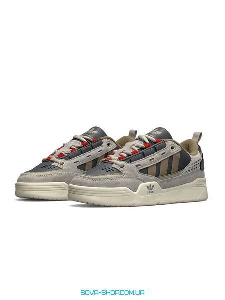 Мужские кроссовки Adidas Originals ADI2000 Grey Olive Red фото