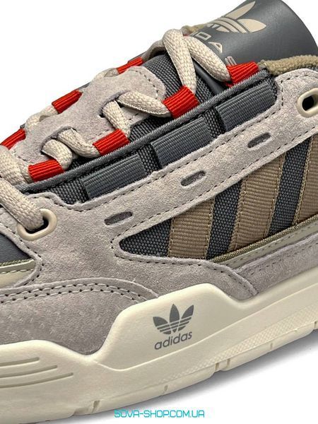 Мужские кроссовки Adidas Originals ADI2000 Grey Olive Red фото