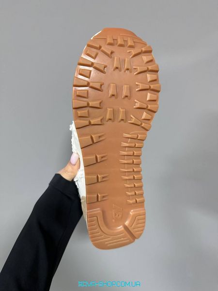 Унісекс кросівки NEW BALANCE 574 x MIU MIU WHITE фото