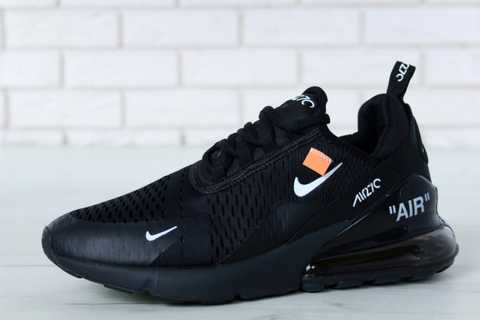 Black white nike clearance air max 270