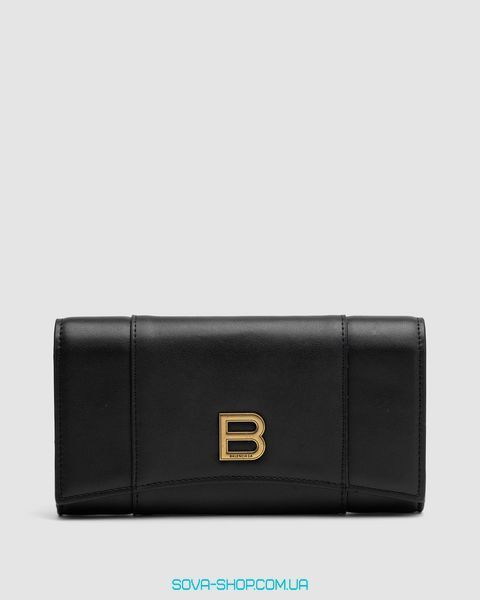 Кошелёк Balenciaga Hourglass Continental Wallet Premium фото