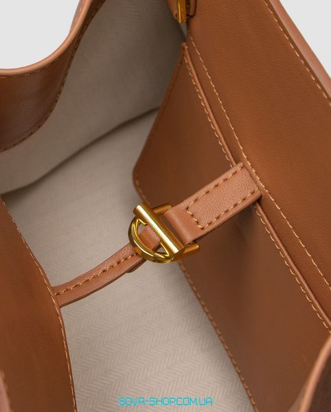 Женская сумка The Row Soft Margaux 26 Bag in Leather Ginger Premium фото
