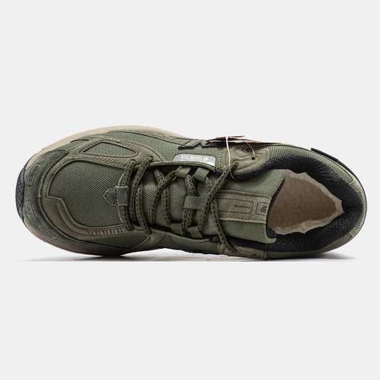 Мужские зимние кроссовки New Balance 1906R Gore-Tex Green Haki Мех