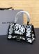 Жіноча шкіряна чорна сумка Balenciaga HANDBAG GRAFFITI IN BLACK re-8853 фото 1