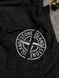 Premium ветровка двусторонняя Stone Island Black re-126575 фото 7