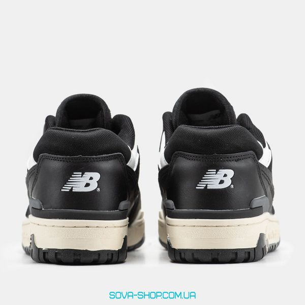 Чоловічі кросівки New Balance 550 Black Beige фото