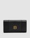 Кошелёк Balenciaga Hourglass Continental Wallet Premium re-126786 фото 4
