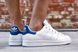 Женские кроссовки Stan Smith White Blue Women Adidas 1253m00 фото 3