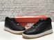 Зимові чоловічі кросівки Black White Gum шкіра "З ХУТРОМ" Nike Air Force 1 re-3966 фото 3