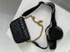 Женская сумка Louis Vuitton New Wave Multi Pochette Bag Black/Gold Premium re-11800 фото 3