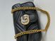 Женская сумка Gucci Marmont Mini Shoulder Bag, Black Gold Hardware Premium re-11507 фото 3