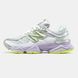 Женские и мужские кроссовки New Balance 9060 White Taro re-11152 фото 1