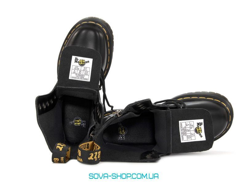 Жіночі ботинки (термо) Dr. Martens Jadon Black фото
