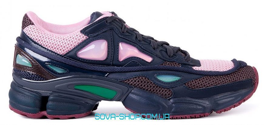 Женские кроссовки Adidas x Raf Simons Ozweego 2 "Dark Marine & Cardinal" Женские кроссовки Adidas фото