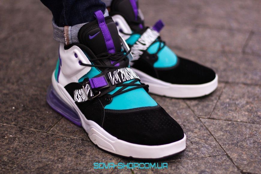 Чоловічі кросівки Air max 270 White Green Nike фото