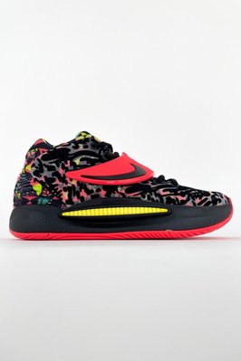 Мужские баскетбольные кроссовки Nike Kevin Durant 14 Leopard Black Pink фото