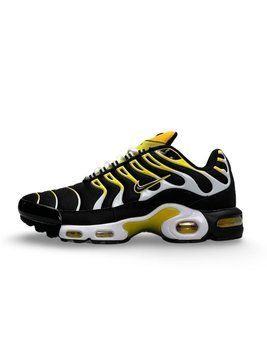 Чоловічі кросівки Nike Air Max Plus Black Yellow White фото