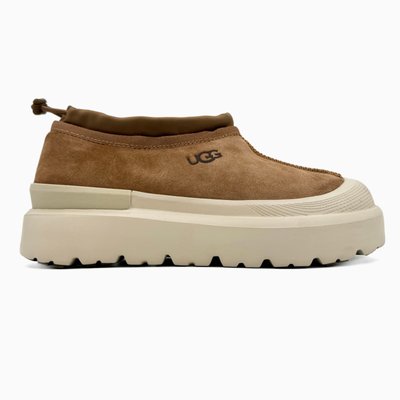 Мужские и женские зимние ботинки UGG Tasman Hybrid Chestnut/Beige PREMIUM фото