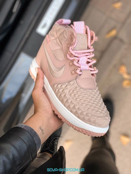 Чоловічі та жіночі кросівки Lunar Duckboot '17 Pink Nike фото