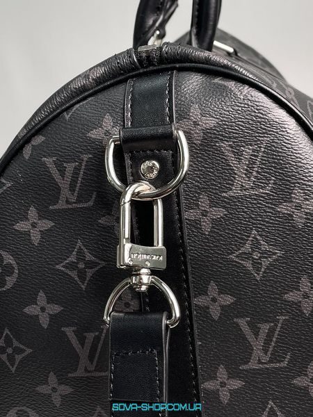 Унисекс сумка Louis Vuitton Keepall 45 Eclipse Grey Premium фото