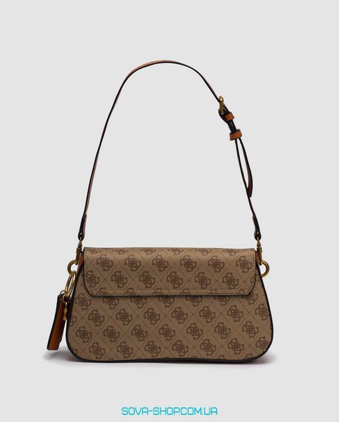 Женская сумка Guess Cordelia Shoulder Bag Gold Canvas Gold Premium фото