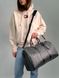 Унисекс сумка Louis Vuitton Keepall 45 Eclipse Grey Premium  re-10584 фото 3