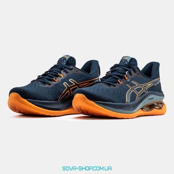 Мужские кроссовки Asics Gel-Kinsei Max Blue Orange фото