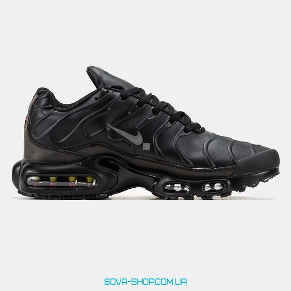 Чоловічі кросівки Nike Air Max TN Leather Black Grey фото