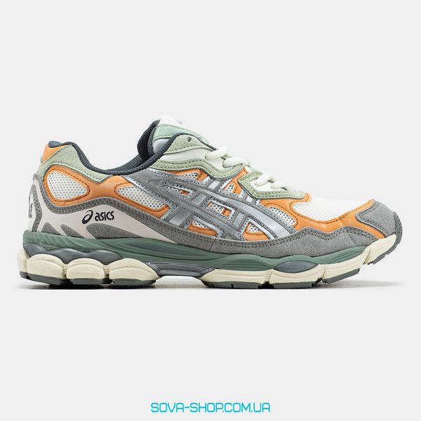 Мужские кроссовки Asics GEL-NYC "Grey/Olive" фото