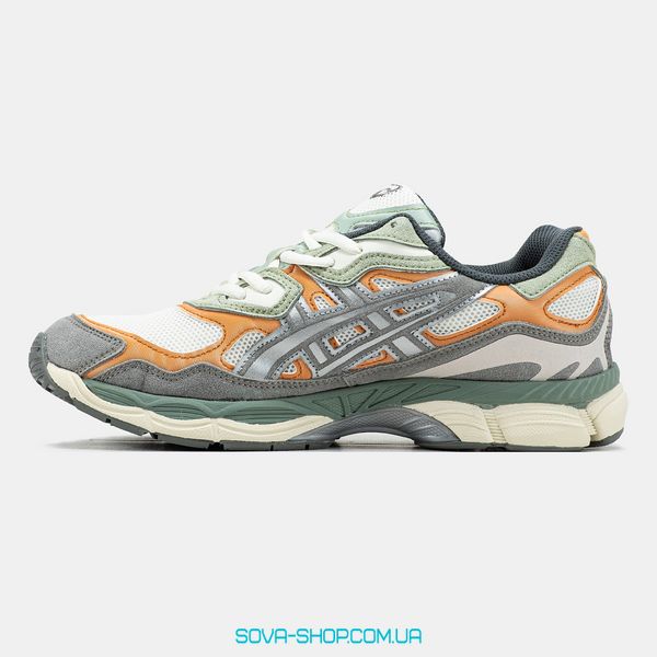 Мужские кроссовки Asics GEL-NYC "Grey/Olive" фото