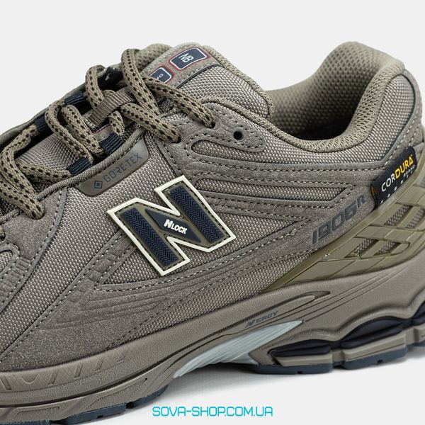 Мужские кроссовки New Balance 1906R Cordura Gore-Tex Haki Green Brown фото