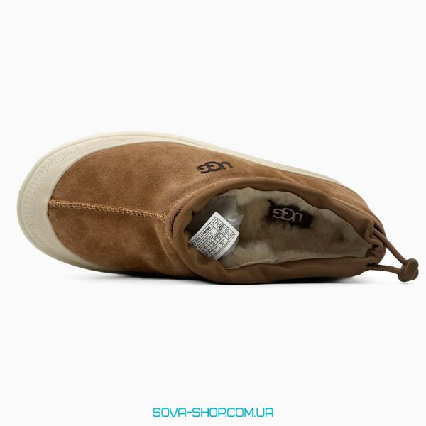 Мужские и женские зимние ботинки UGG Tasman Hybrid Chestnut/Beige PREMIUM фото