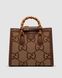 Жіноча сумка Gucci Diana Jumbo GG Medium Tote Bag Beige Gold Premium re-11508 фото 2