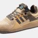 Чоловічі та жіночі кросівки Adidas Forum x Bad Bunny "Brown" re-8873 фото 8