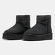 Жіночі зимові ботинки UGG Classic Mini Platform Black Premium re-9694 фото 6