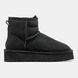 Женские зимние ботинки UGG Classic Mini Platform Black Premium re-9694 фото 3