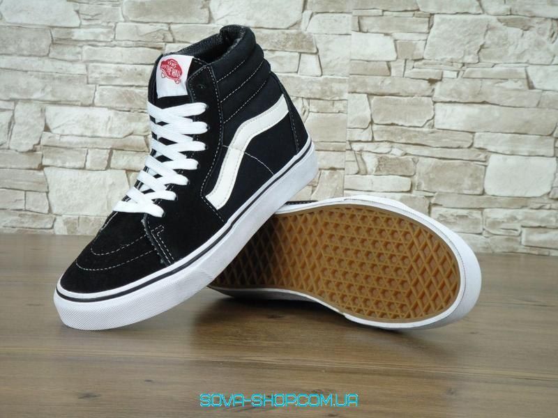 Жіночі кеди Old Skool High Top BW Women V a n s фото