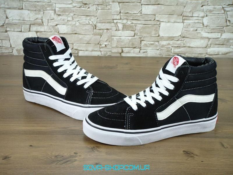 Жіночі кеди Old Skool High Top BW Women V a n s фото