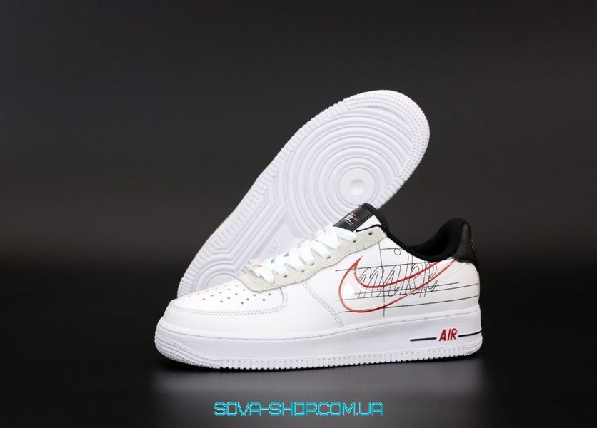 Женские кроссовки Air Force 1 Low Script Swoosh Pack Women Nike фото