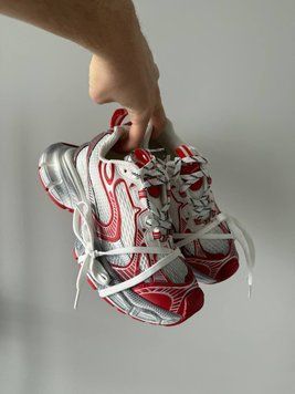 Жіночі кросівки Balenciaga 3ХL dirty White Red фото